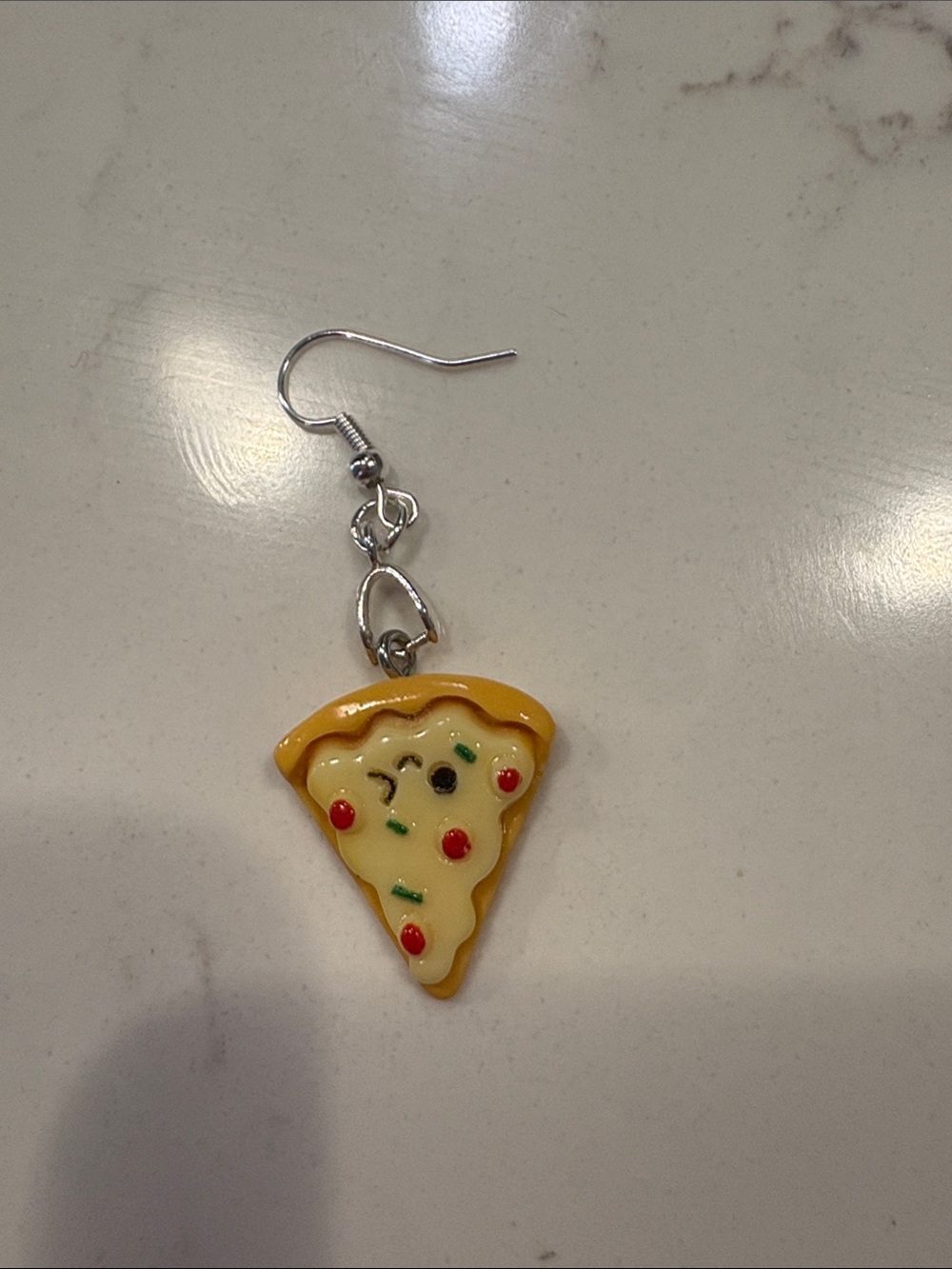 Cute Yellow Pizza Slice Dangle Earring- 2 for $10